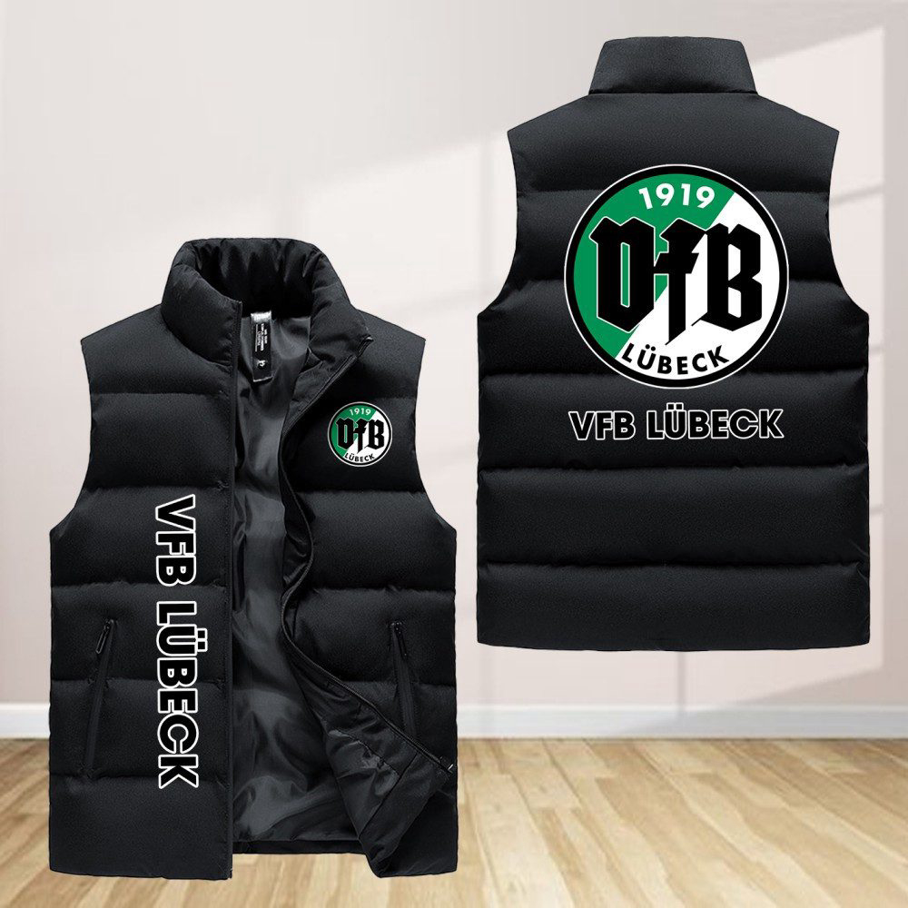 Vfb Lubeck Sleeveless Puffer Jacket Custom For Fans Gifts