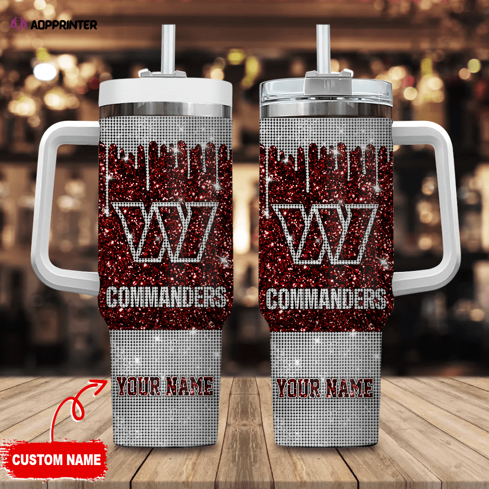 Dallas Cowboys NFL Mickey And Minnie Couple 40oz Stanley Tumbler Custom Name Gift for Fans