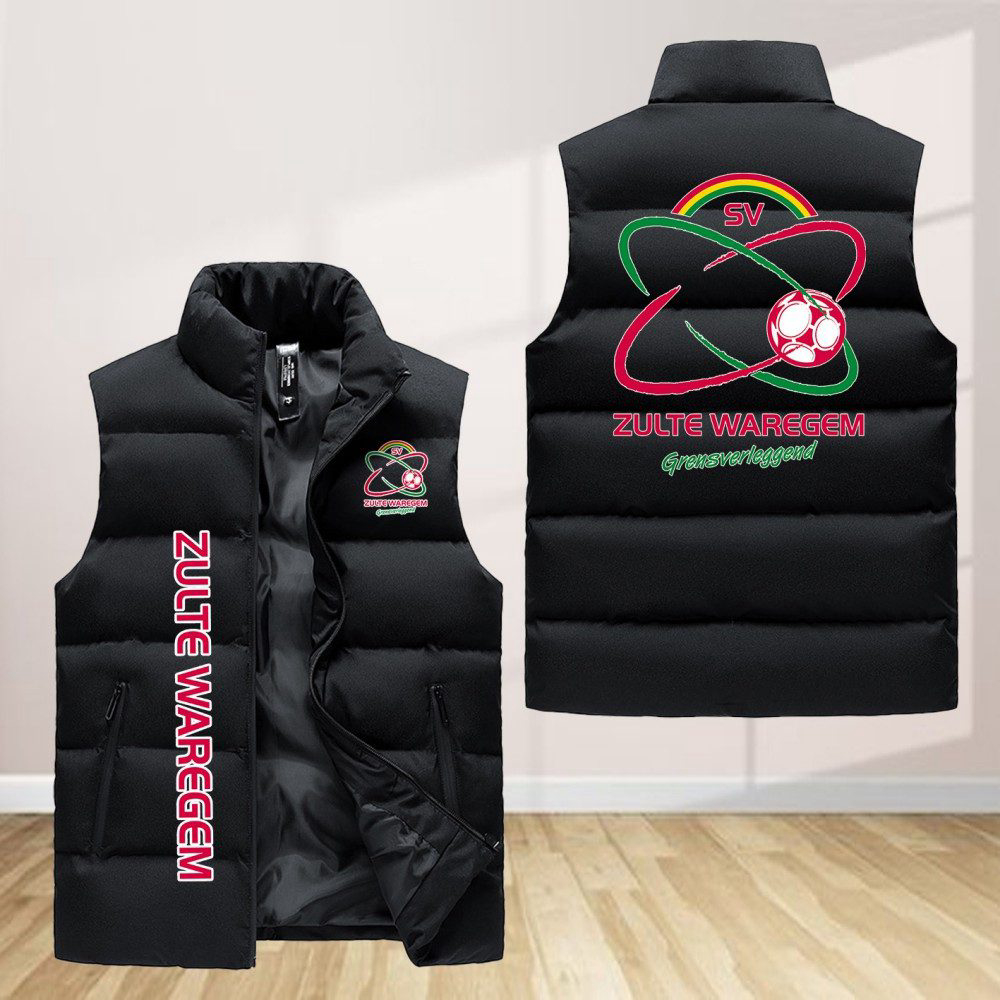 Zulte Waregem Sleeveless Puffer Jacket Custom For Fans Gifts