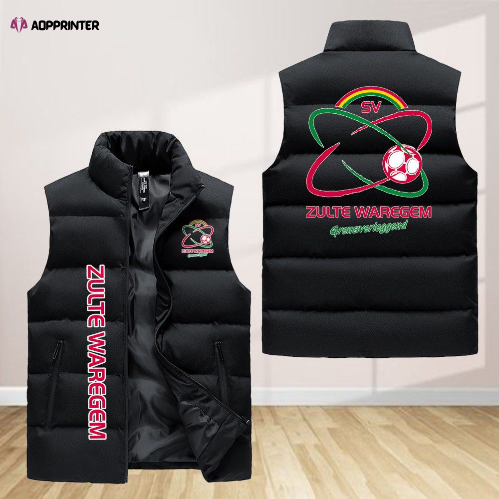 Zulte Waregem Sleeveless Puffer Jacket Custom For Fans Gifts