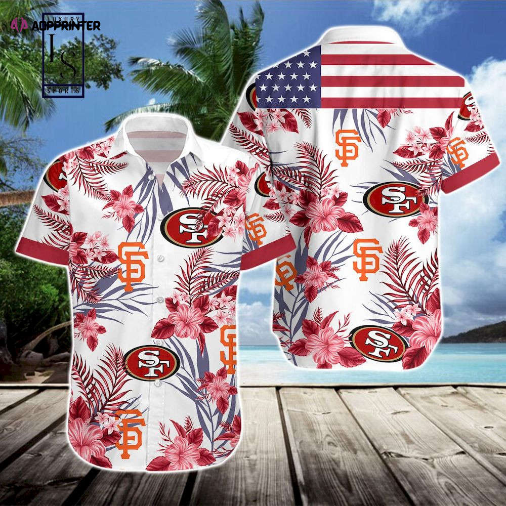 49ers Giants Hawaiian Shirt