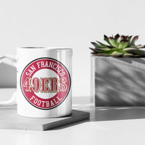 49ers San Francisco Mug, NFL  Football Gift,  Football Lovers Super Bowl, San Fran Football Fans, 11 oz Ceramic Mug Gift