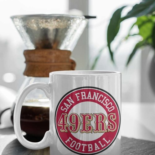 49ers San Francisco Mug, NFL  Football Gift,  Football Lovers Super Bowl, San Fran Football Fans, 11 oz Ceramic Mug Gift