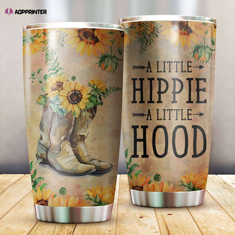 A Little Hippie Stainless Steel Tumbler