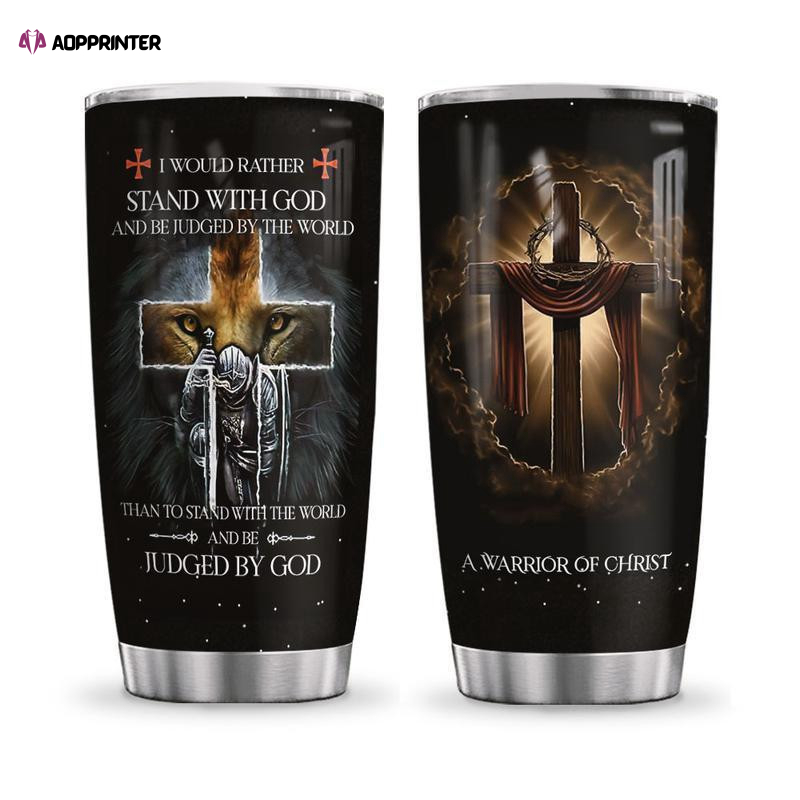 A Warrior Of God Stainless Steel Tumbler