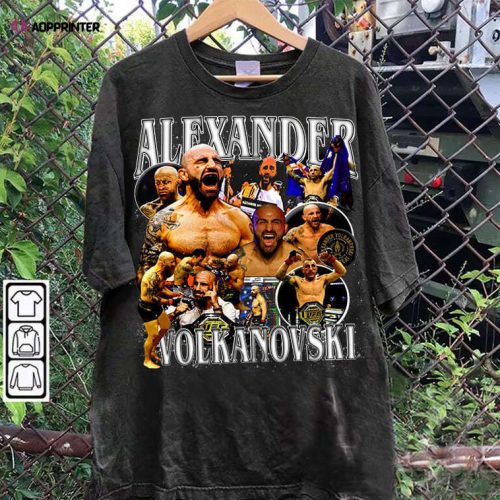 Alexander Volkanovski TShirt – Alexander Volkanovski Tee – Mixed Martial Artist TeeUnisex Shirt