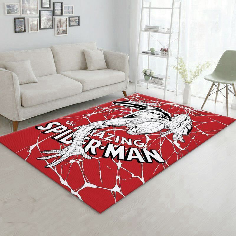 Amazing Spider Man Rug Living Room Floor Decor Fan Gifts