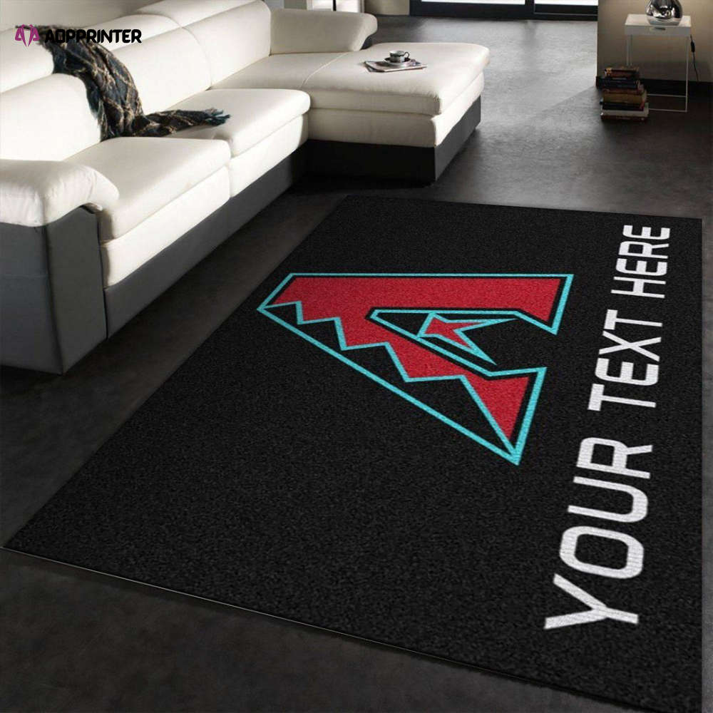 Arizona Diamondbacks Rug Living Room Floor Decor Fan Gifts