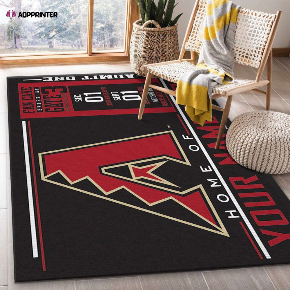 Baltimore Ravens Rug Living Room Floor Decor Fan Gifts