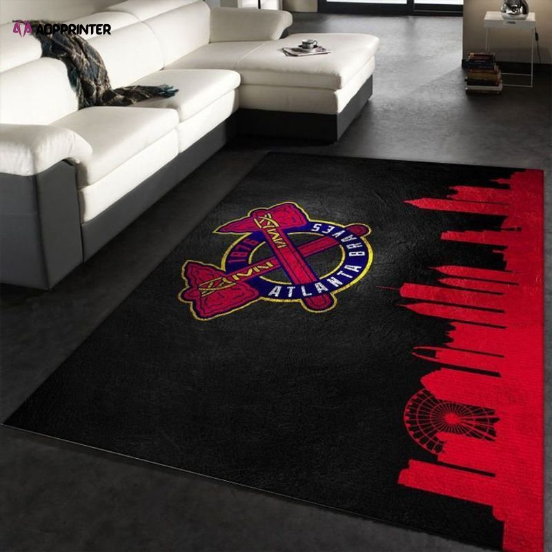 Vampire Mickey Rug Living Room Floor Decor Fan Gifts