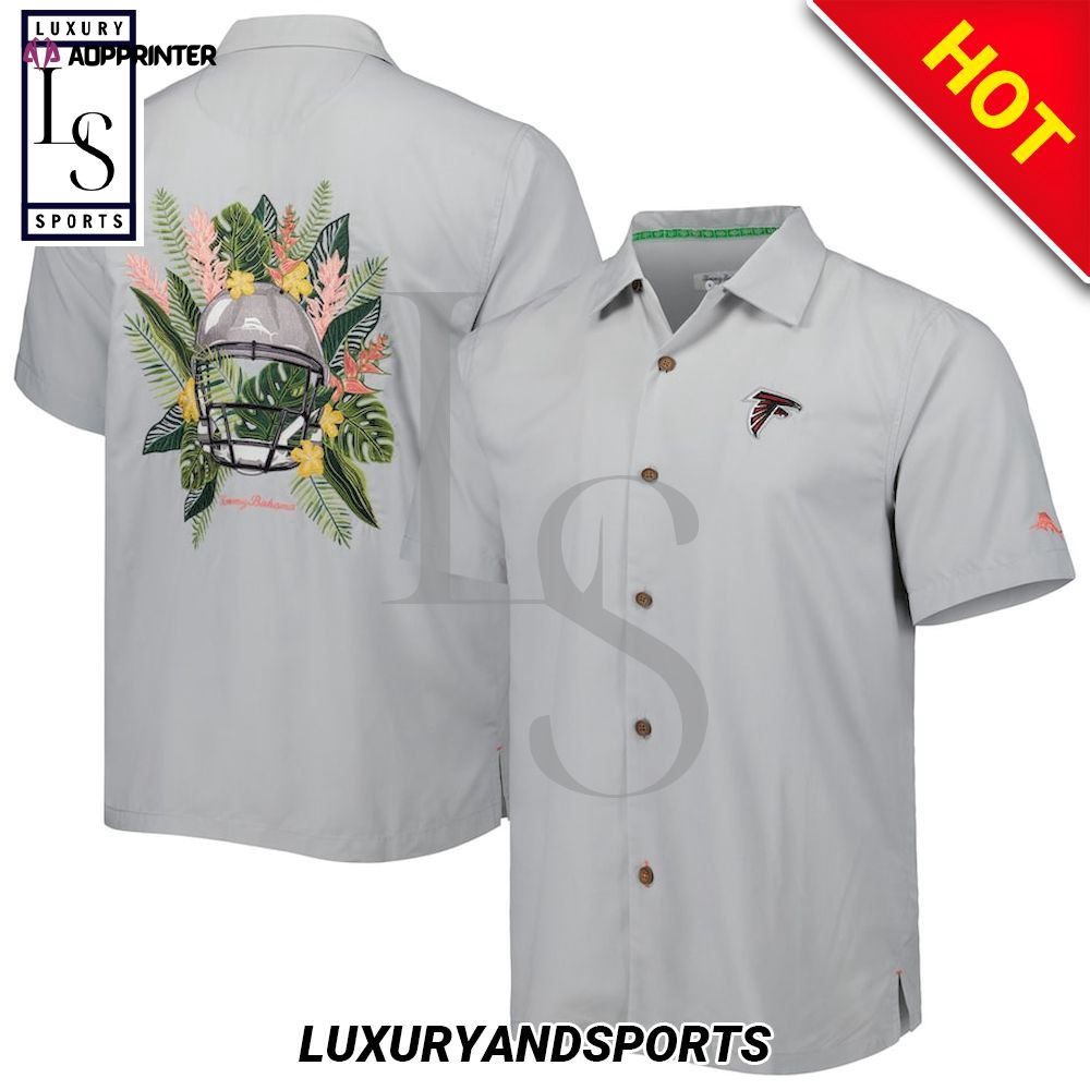 Atlanta Falcons Print Swordfish Hawaiian Shirt