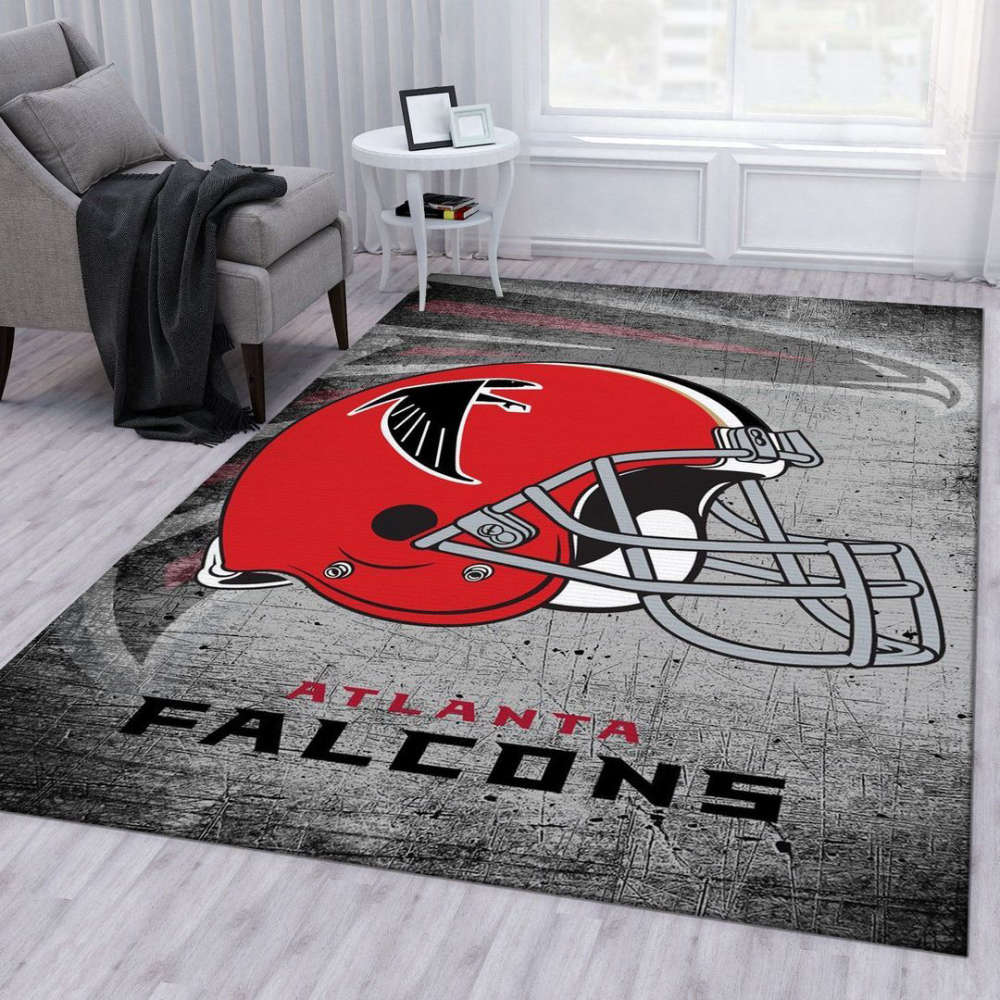 Atlanta Falcons Rug Living Room Floor Decor Fan Gifts