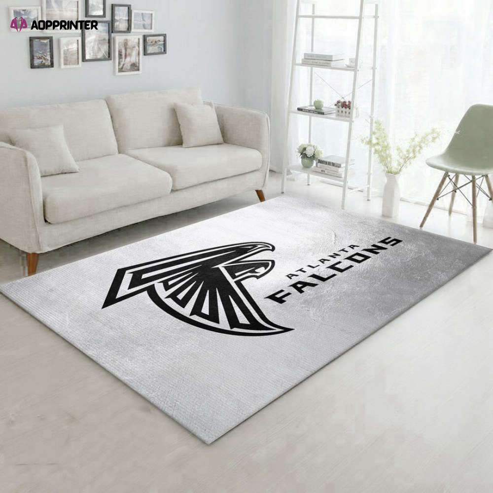 Atlanta Falcons Rug Living Room Floor Decor Fan Gifts