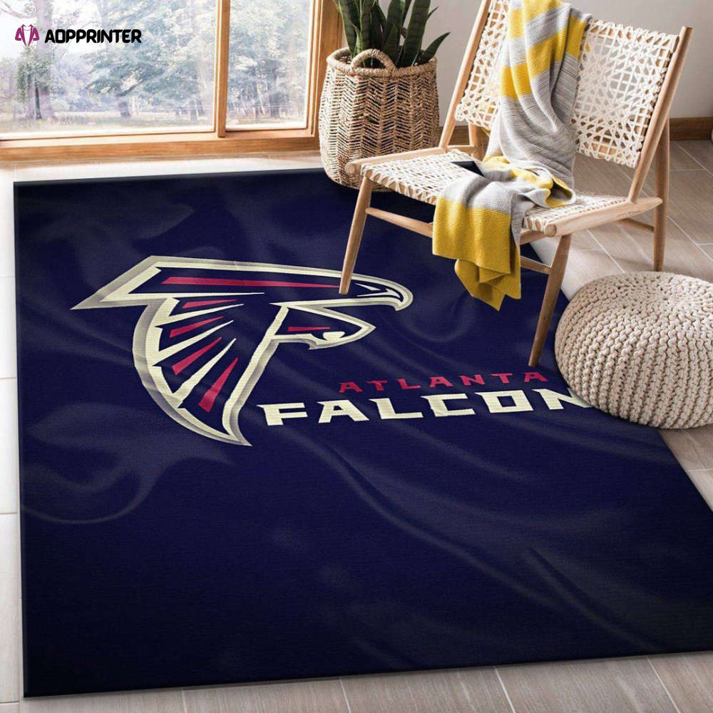 Atlanta Falcons Rug Living Room Floor Decor Fan Gifts