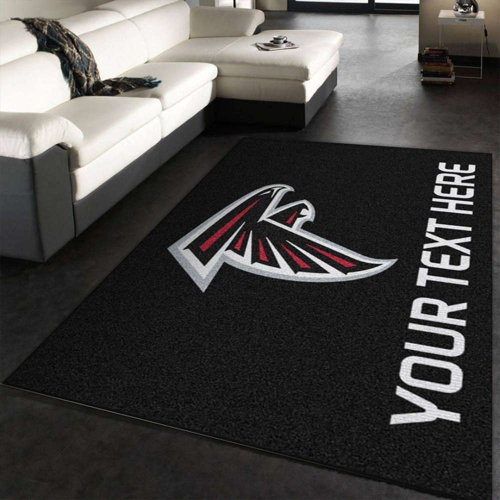 Atlanta Falcons Rug Living Room Floor Decor Fan Gifts