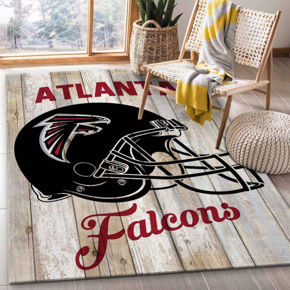 Atlanta Falcons Rug Living Room Floor Decor Fan Gifts