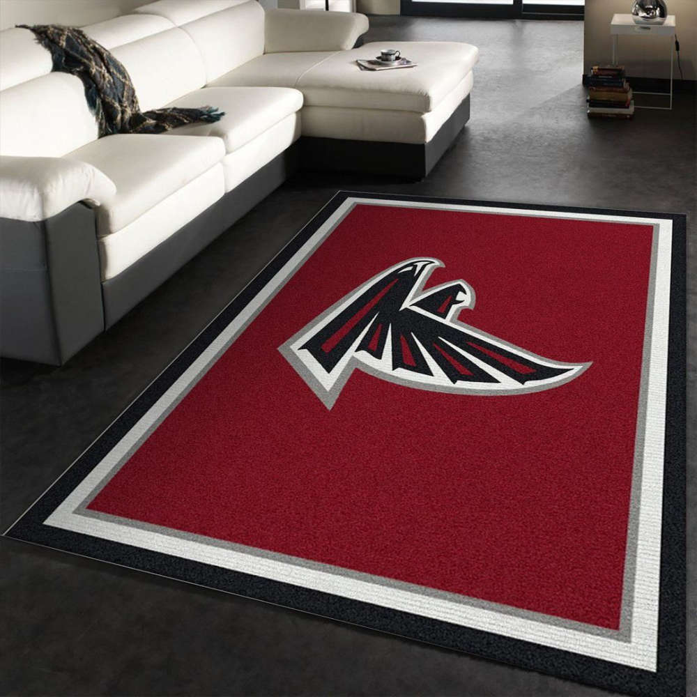 Atlanta Falcons Rug Living Room Floor Decor Fan Gifts