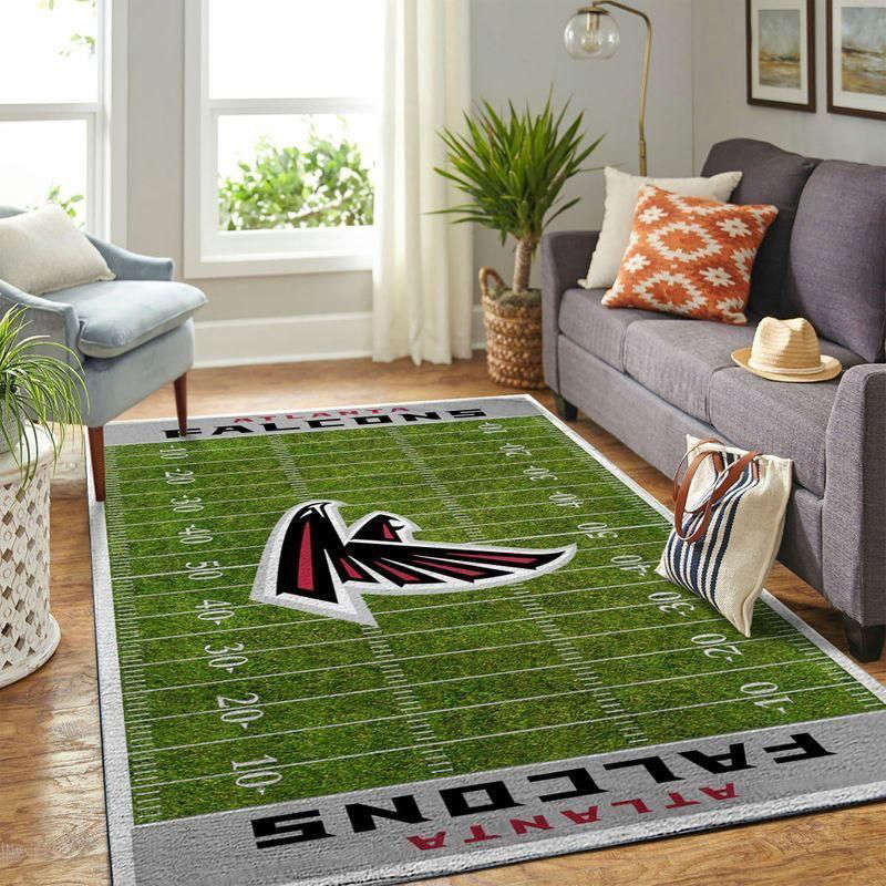 Atlanta Falcons Rug Living Room Floor Decor Fan Gifts