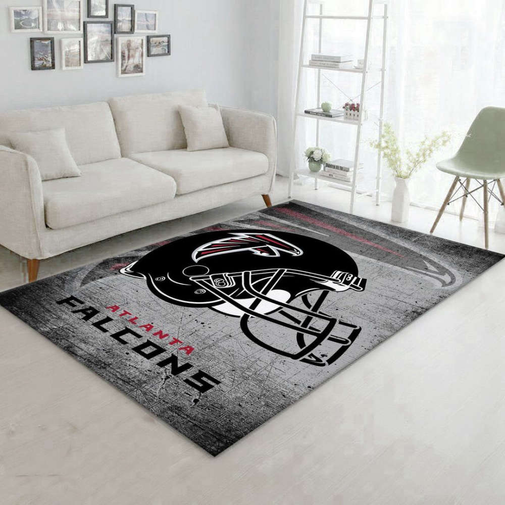 Atlanta Falcons Rug Living Room Floor Decor Fan Gifts