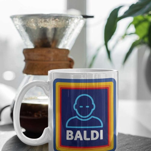 Baldi Mug, Aldi, Gift For Dad, Fathers Day Gift, Gift For Him, Funny Meme Gift, Coffee Mug White 11 oz Ceramic Mug Gift, Fathers Day Gift