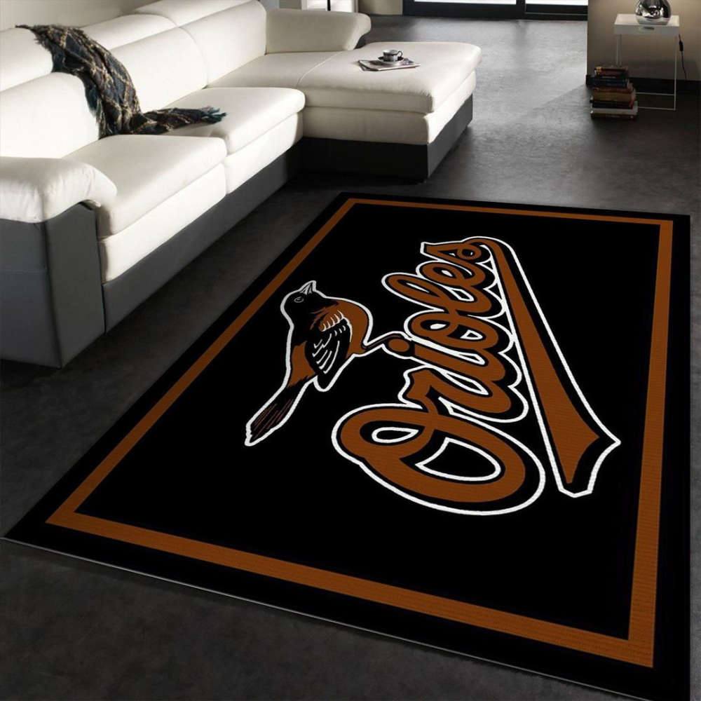 Baltimore Orioles Imperila Spirit Rug Living Room Floor Decor Fan Gifts