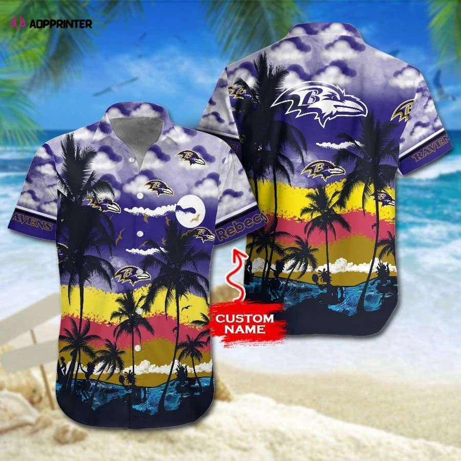 Baltimore Ravens Hawaiian Shirt