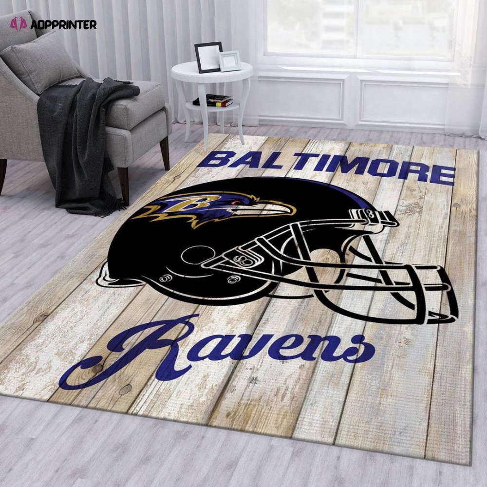 Cleveland Browns Rug Living Room Floor Decor Fan Gifts