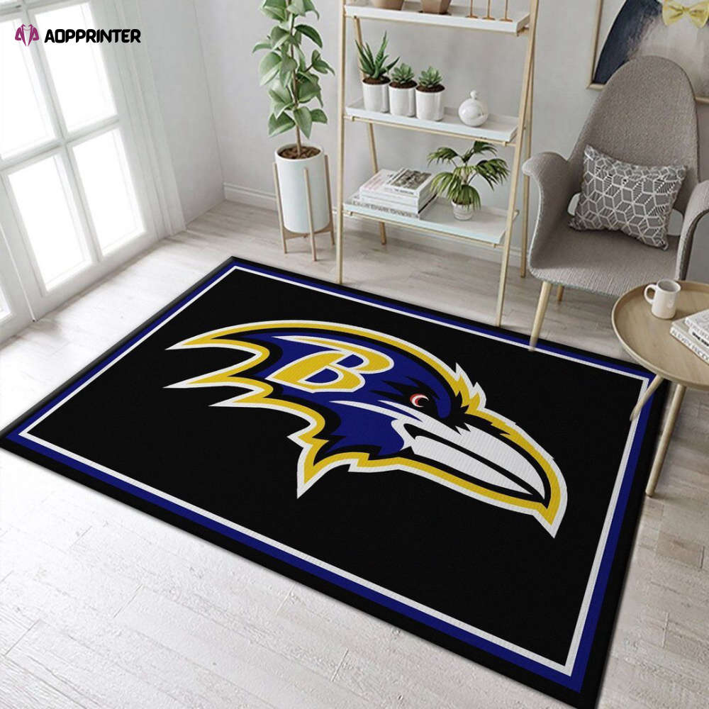 Vegas Golden Knights Rug Living Room Floor Decor Fan Gifts