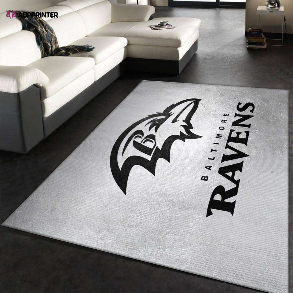 Los Angeles Chargers Rug Living Room Floor Decor Fan Gifts