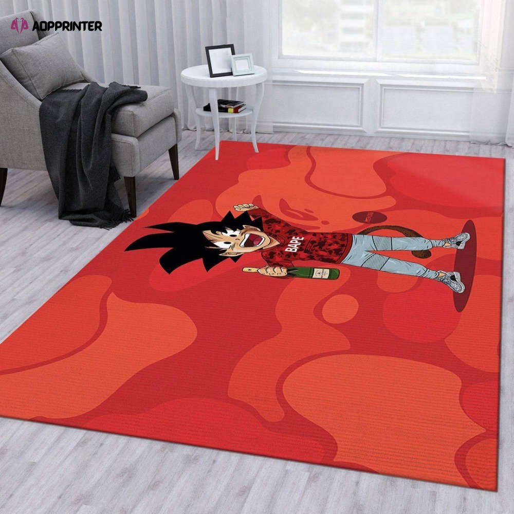 Kansas City Chiefs Rug Living Room Floor Decor Fan Gifts