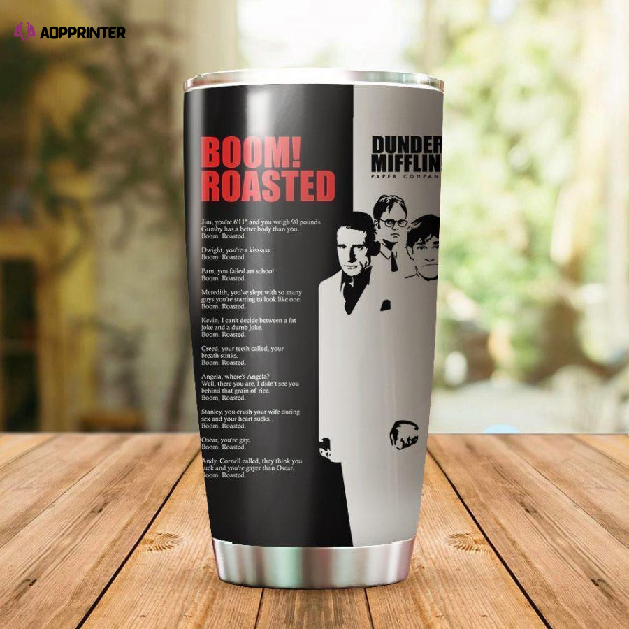 Boom Roasted Stainless Steel Tumbler