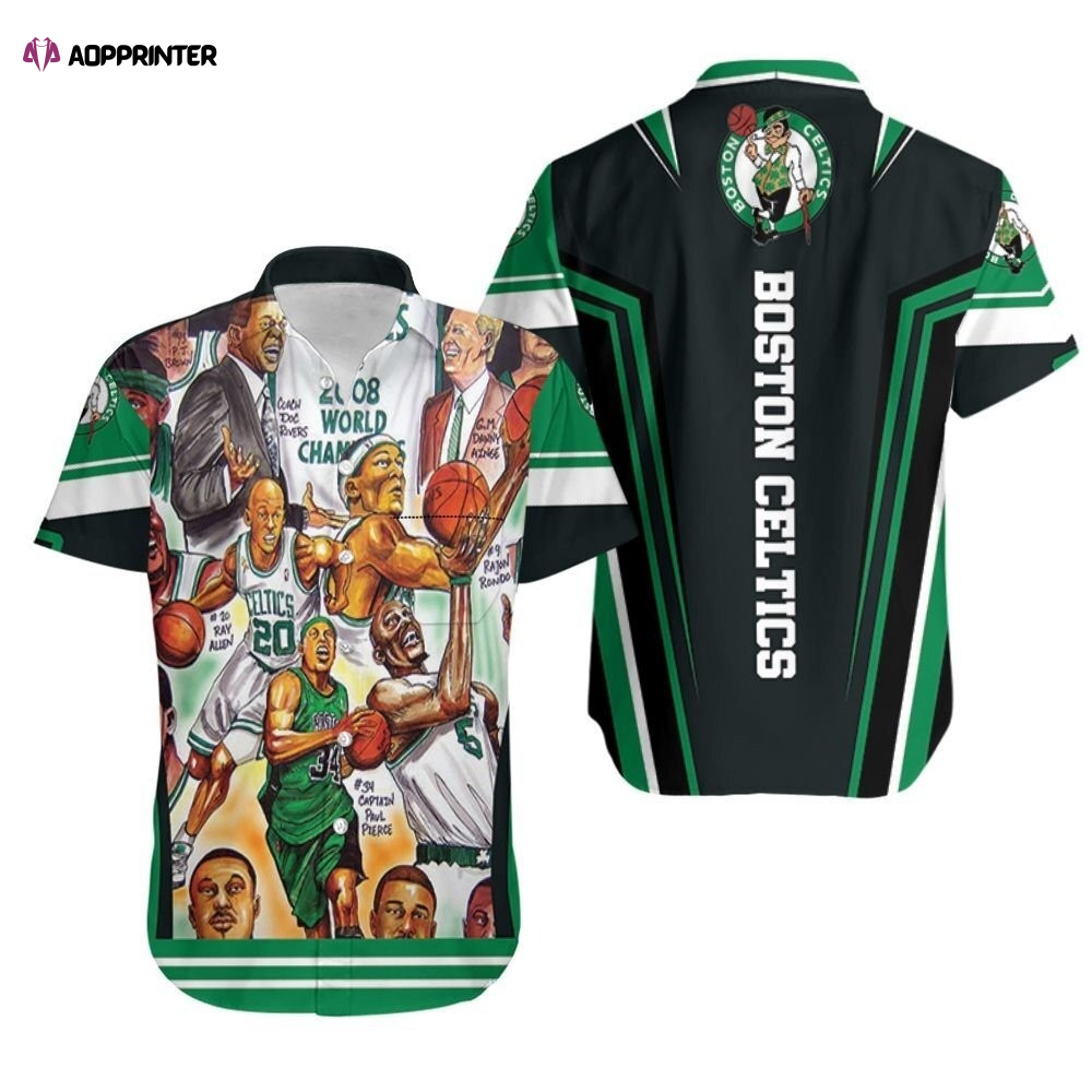 Boston Celtics Players Team Hawaiian Shirt