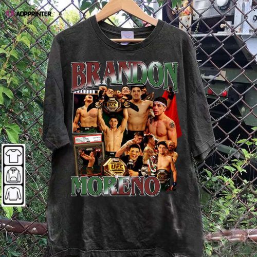 Brandon Moreno T-Shirt – Brandon Moreno Sweatshirt – Mixed Martial Artist Tee For Man and Woman Unisex t-Shirt