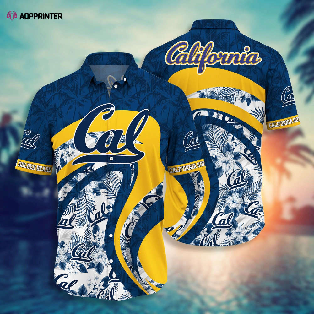 California Golden Bears Hawaiian Shirt and Short