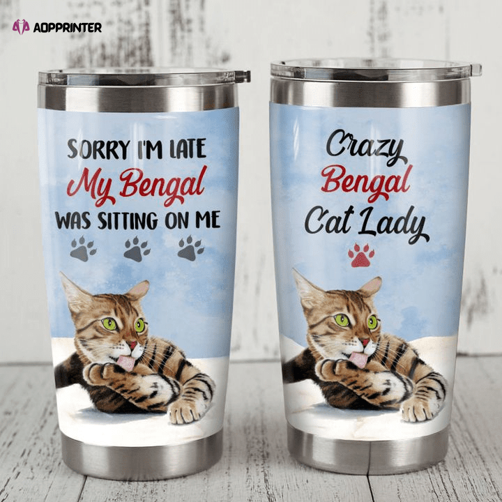 Cat Lady Stainless Steel Tumbler