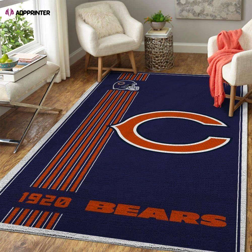 Los Angeles Chargers Rug Living Room Floor Decor Fan Gifts