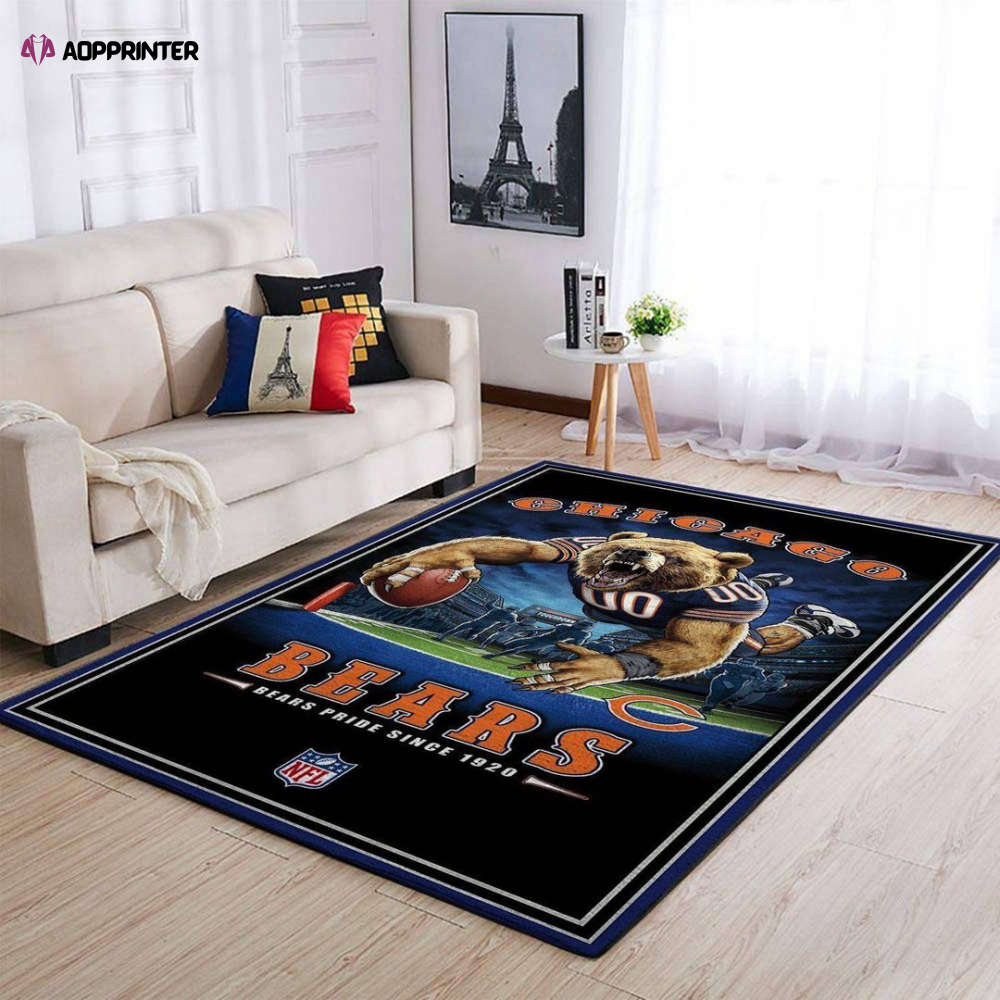 Carolina Panthers Rug Living Room Floor Decor Fan Gifts