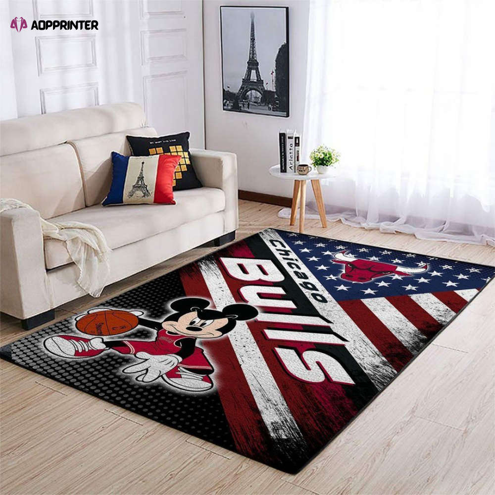 Toronto Maple Leafs Mickey Rug Living Room Floor Decor Fan Gifts