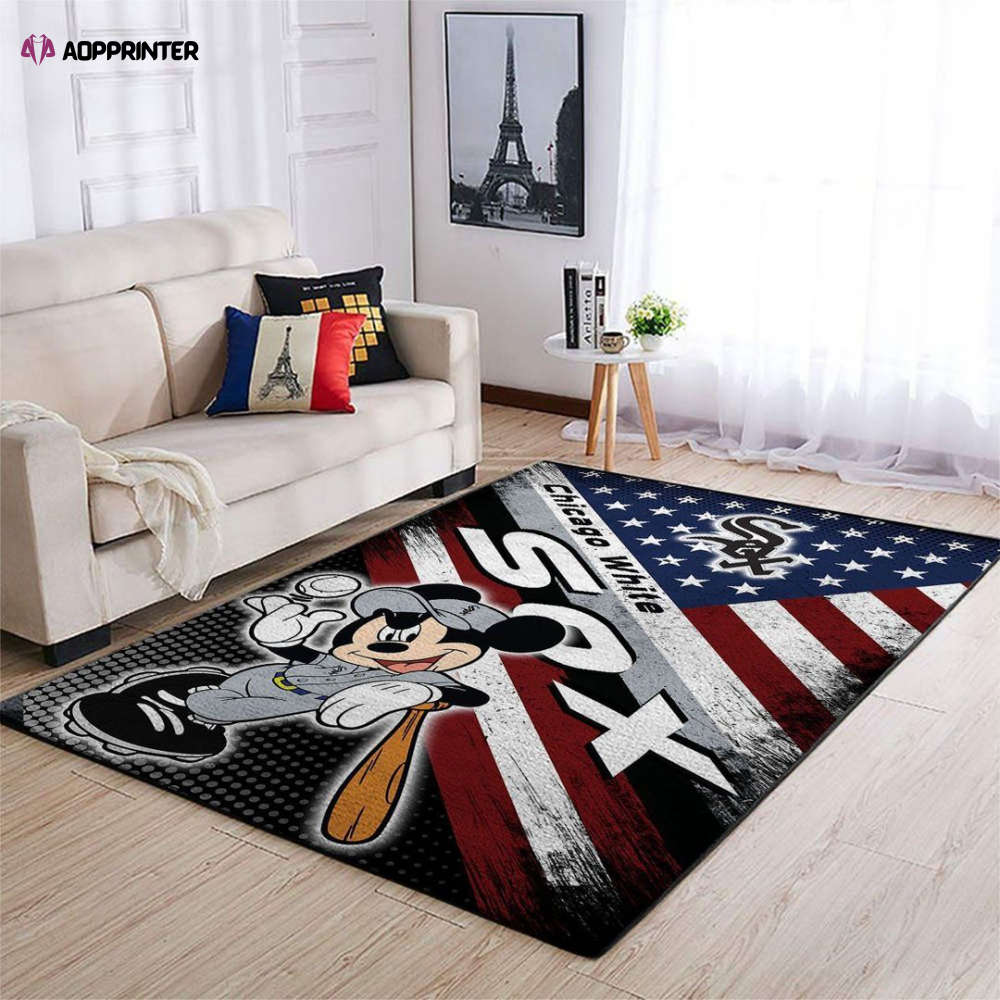 Chicago Bulls Rug Living Room Floor Decor Fan Gifts