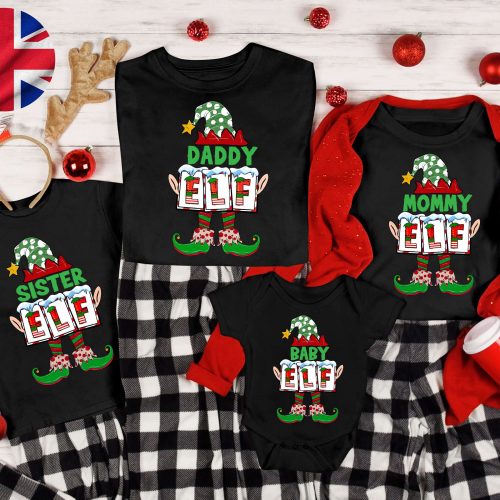 Christmas Family Matching Shirt – Custom Group T-Shirt