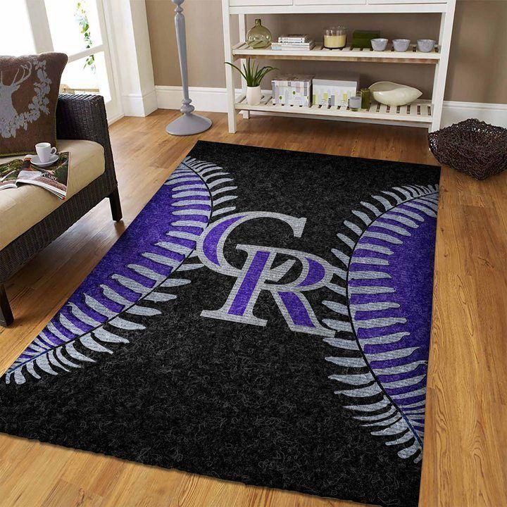Colorado Rockies Rug Living Room Floor Decor Fan Gifts