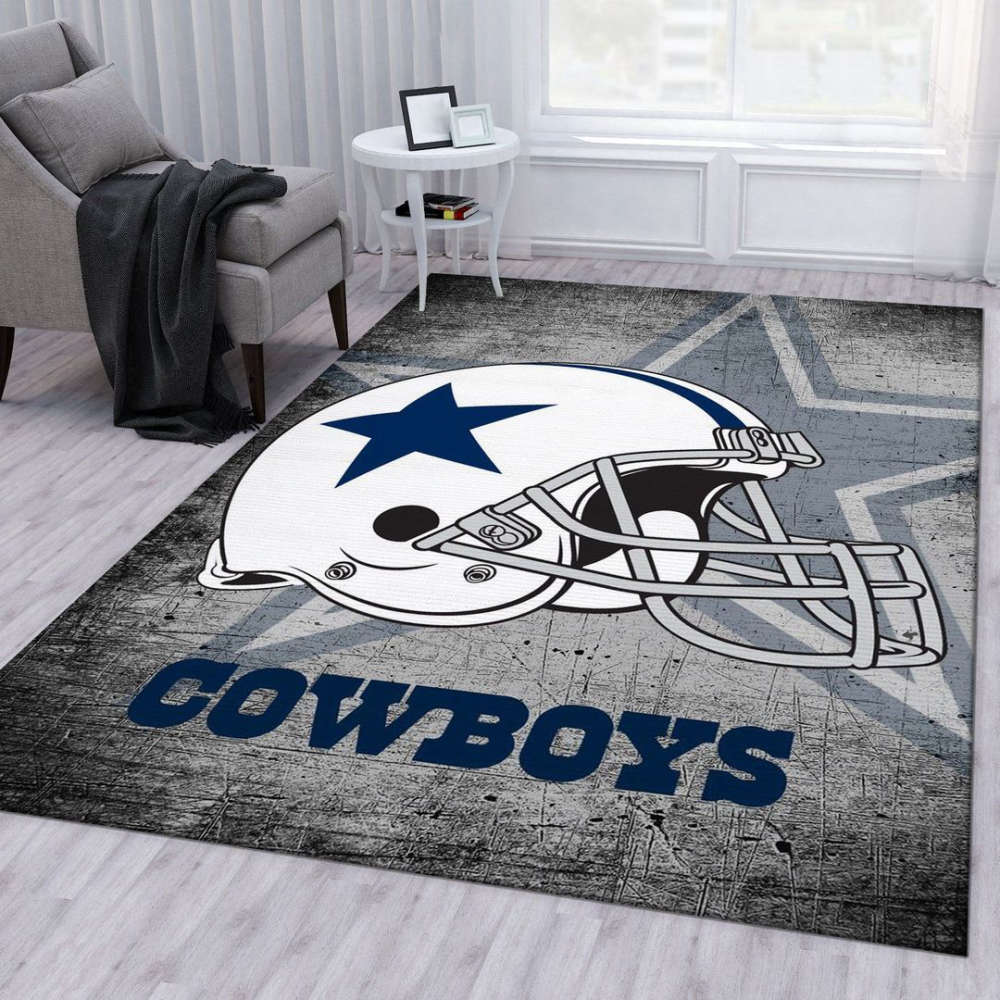 Dallas Cowboys 2 Rug Living Room Floor Decor Fan Gifts