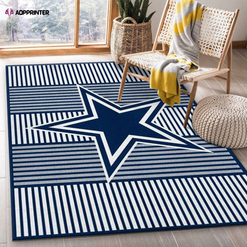 Dallas Cowboys Imperial Champion Rug Living Room Floor Decor Fan Gifts