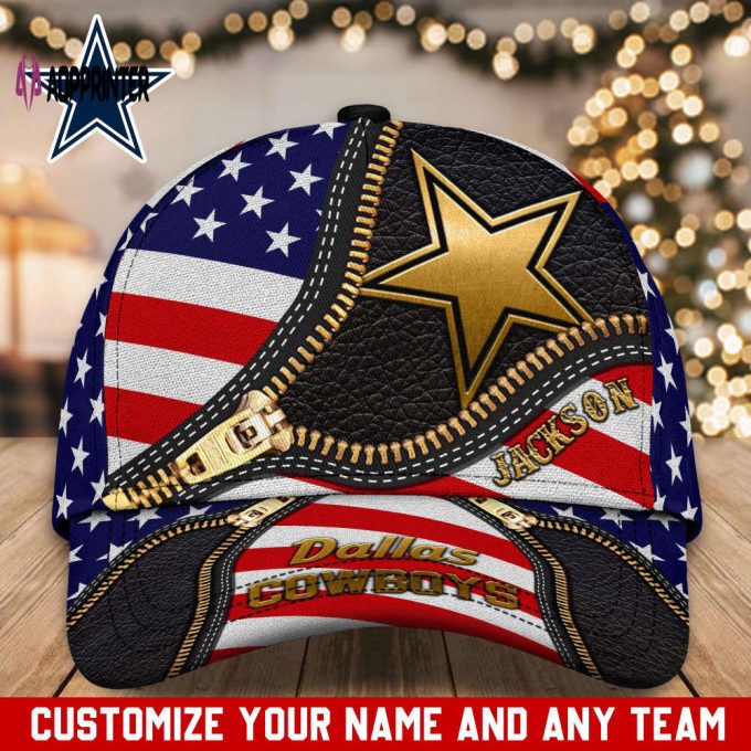 Dallas Cowboys NFL Classic CAP Hats For Fans Custom