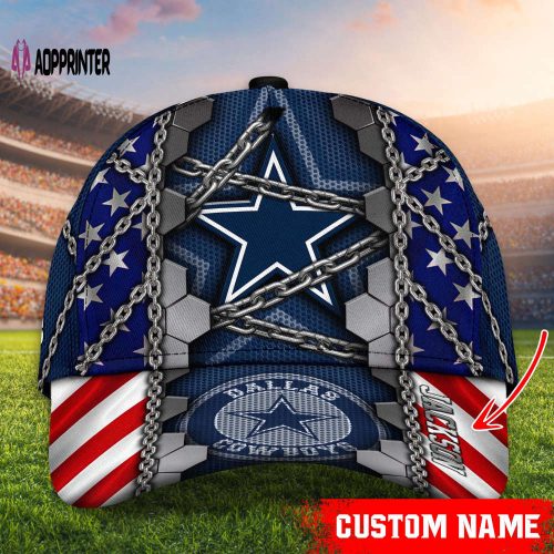 Dallas Cowboys NFL Classic CAP Hats For Fans Custom