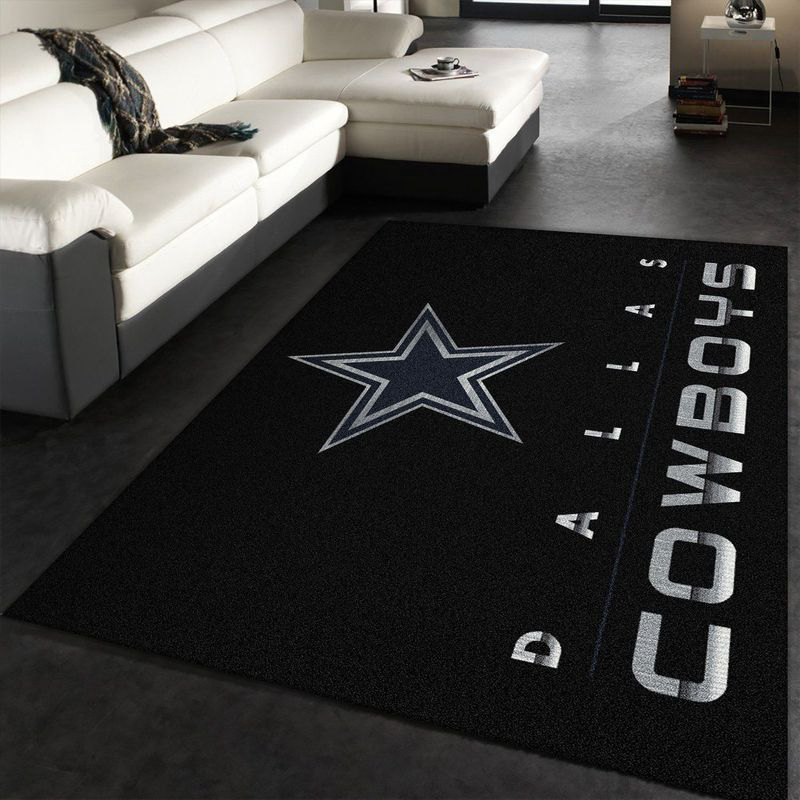 Dallas Cowboys Rug Living Room Floor Decor Fan Gifts