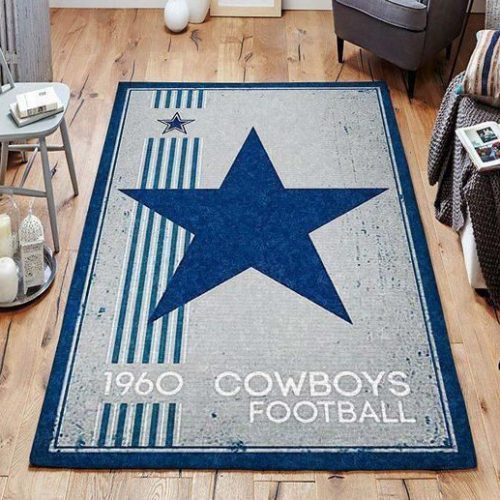 Dallas Cowboys Rug Living Room Floor Decor Fan Gifts