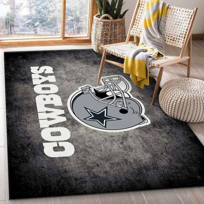 Dallas Cowboys Rug Living Room Floor Decor Fan Gifts