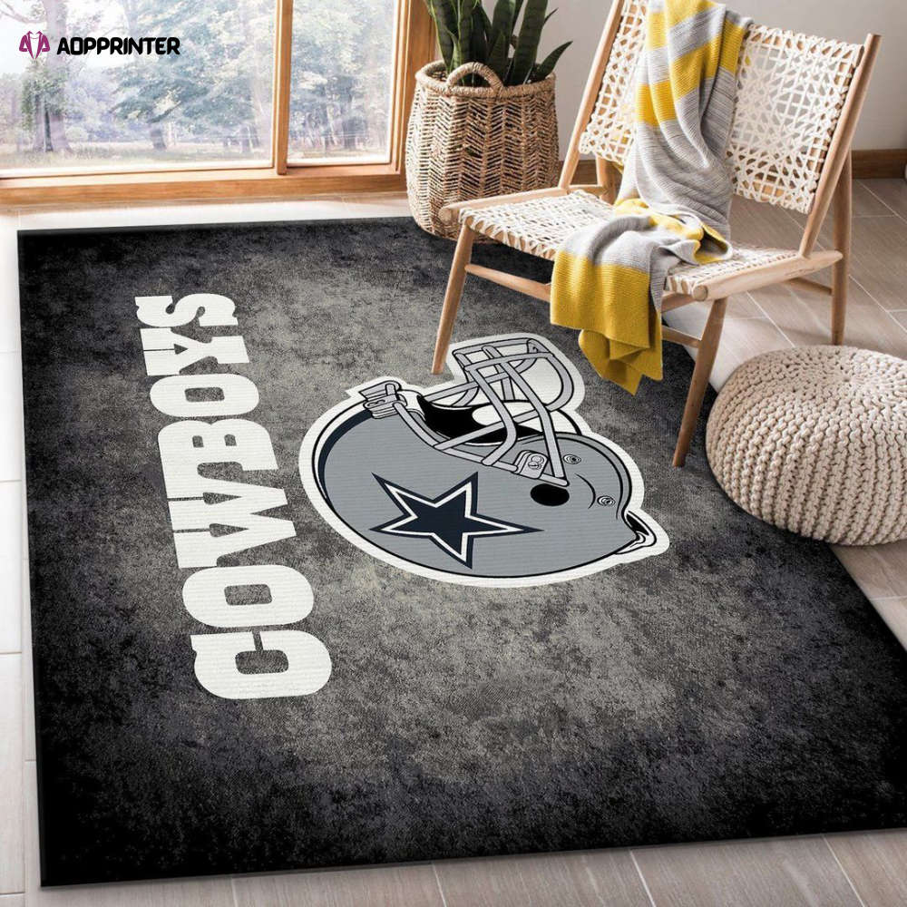 Dallas Cowboys Rug Living Room Floor Decor Fan Gifts