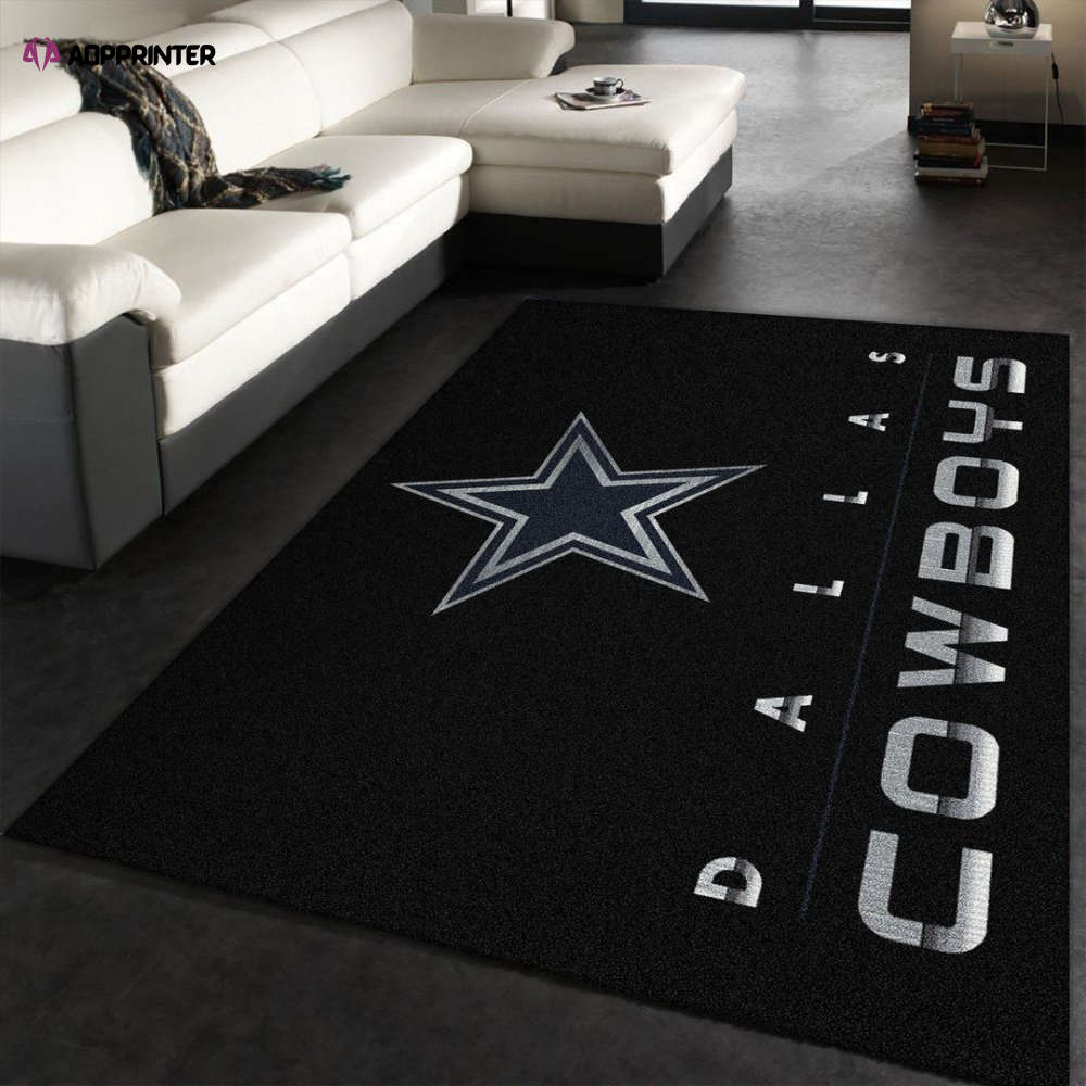 Dallas Cowboys Rug Living Room Floor Decor Fan Gifts